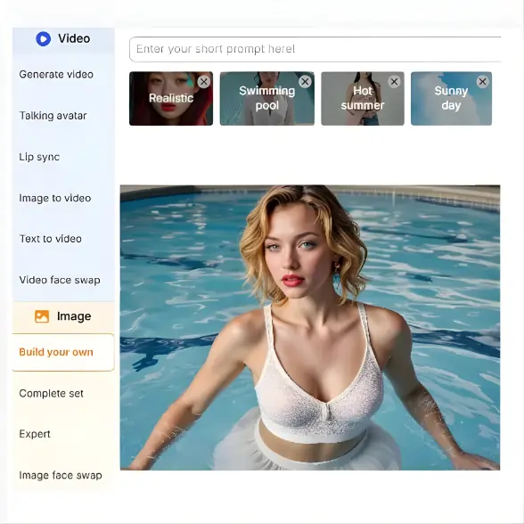 APOB AI for AI Swimwear Modeling