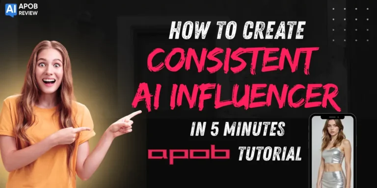 How to Create a Consistent AI Influencer in 5 Minutes (APOB Tutorial)