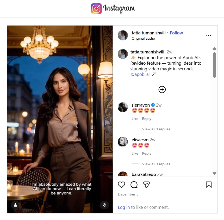 tatia.tumanishvili insta- APOB AI review
