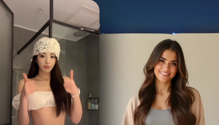 Face swapping by Akool